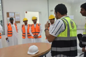 Visit of Taibah University students